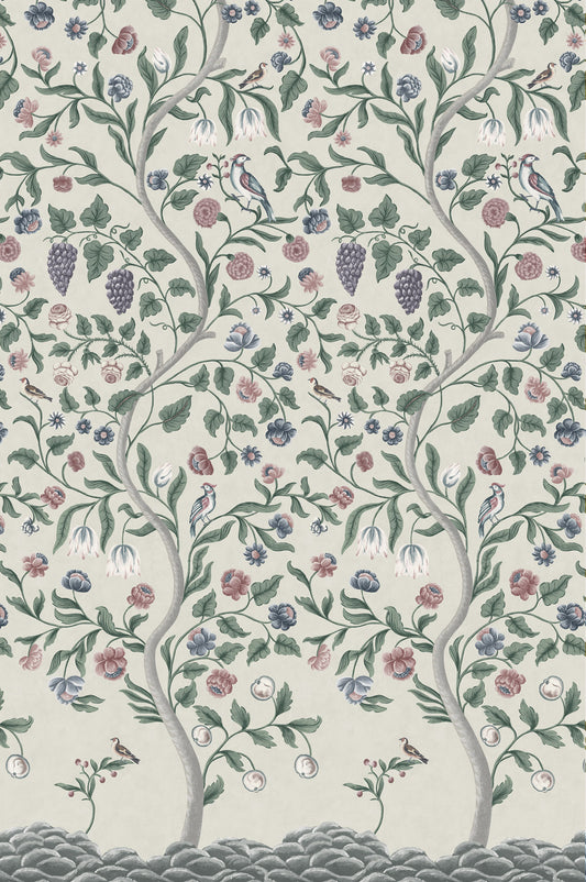 Papel de Parede Little Greene Mandalay - Arbour