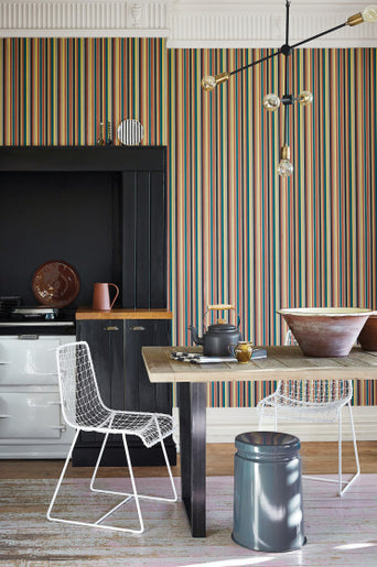 Papel de Parede Little Greene Tailor Stripe - Bakerloo