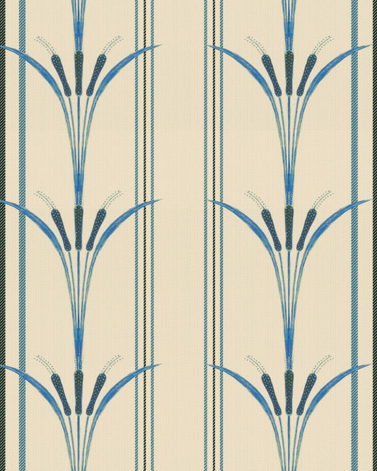 Papel De Parede MindTheGap Danube Stripe Blue