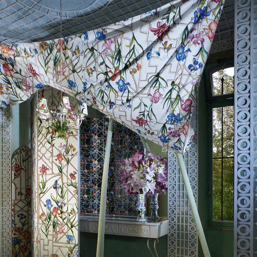 Papel de Parede Christian Lacroix Fretwork Garden Jais - Stoc Casa