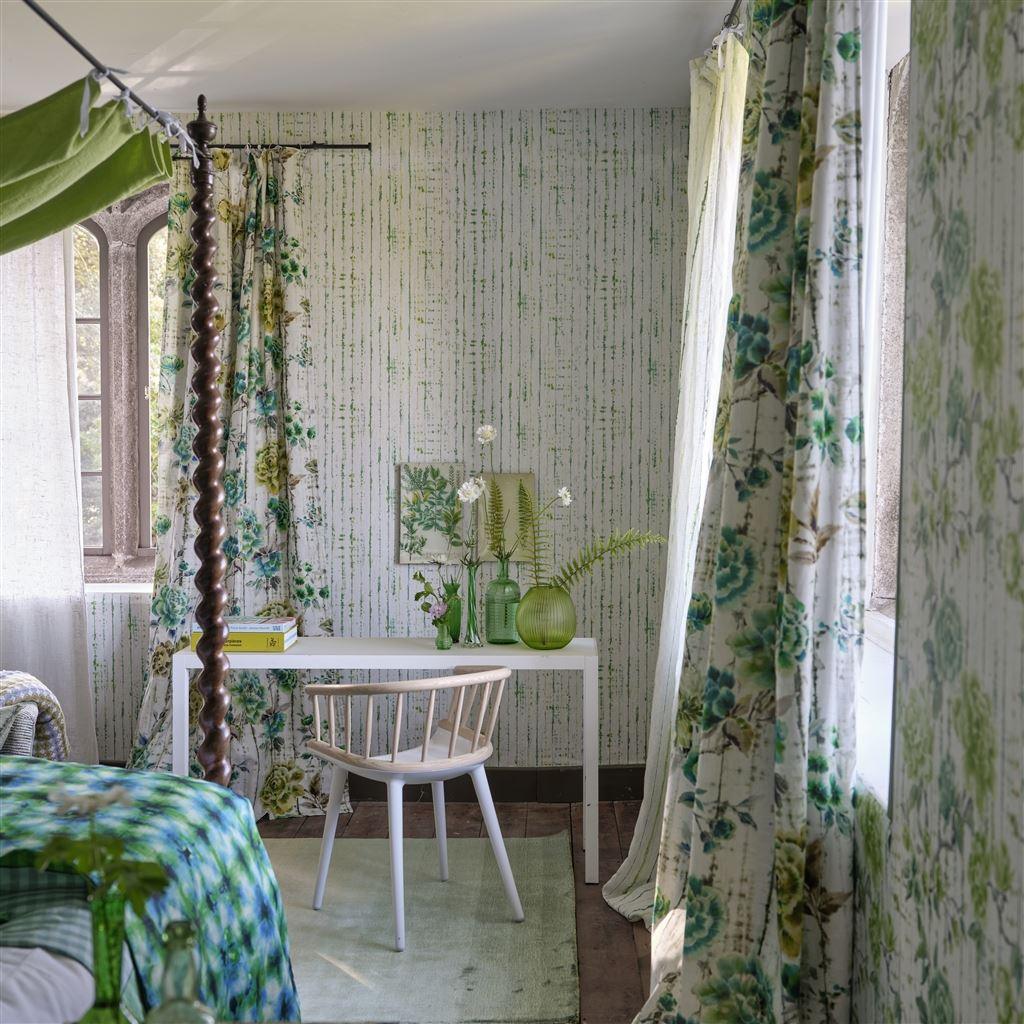 Papel de Parede Designers Guild Shiwa Emerald - Stoc Casa