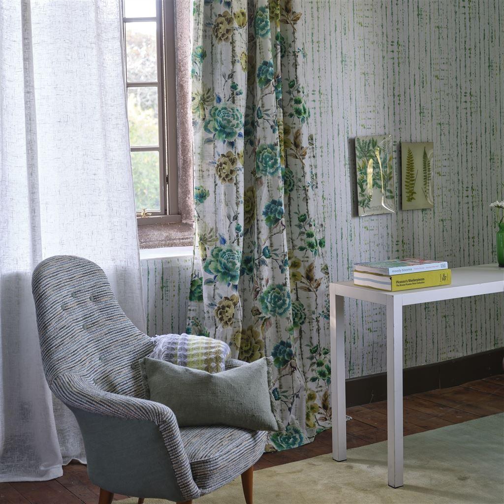 Papel de Parede Designers Guild Shiwa Emerald - Stoc Casa